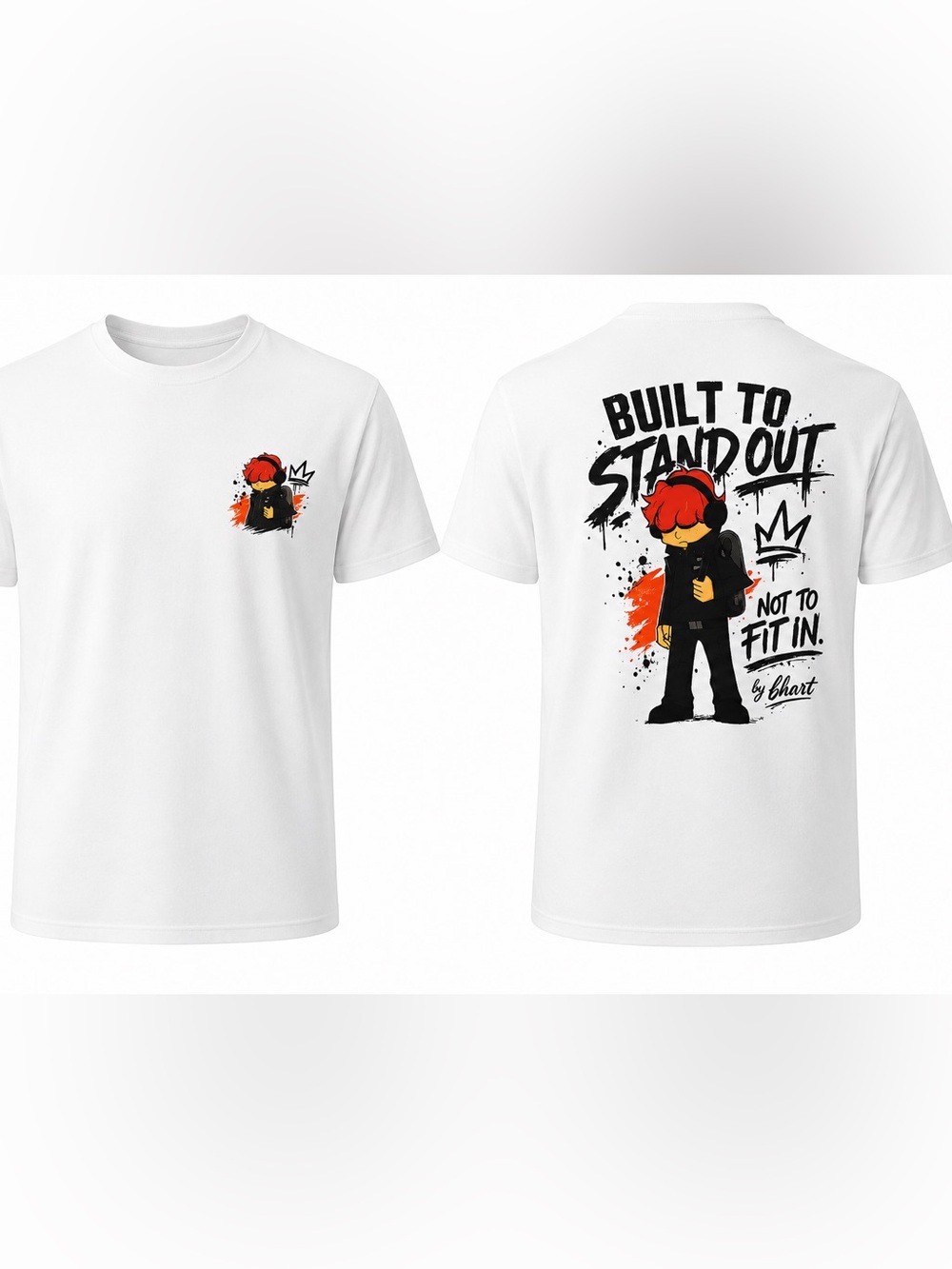 Original Design by B.Hart-Short-Sleeve Graphic Tee